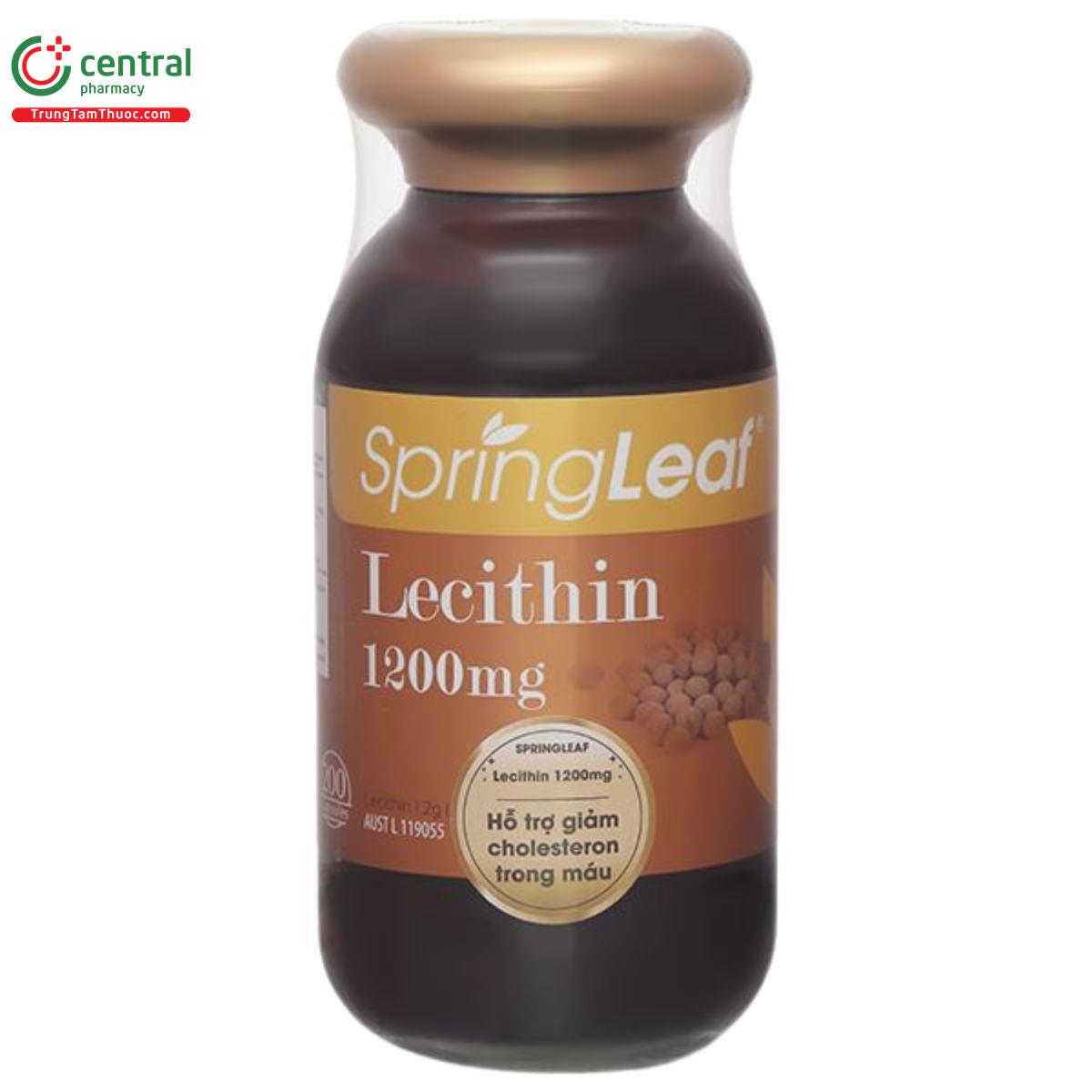 springleaf lecithin 1200mg L4861