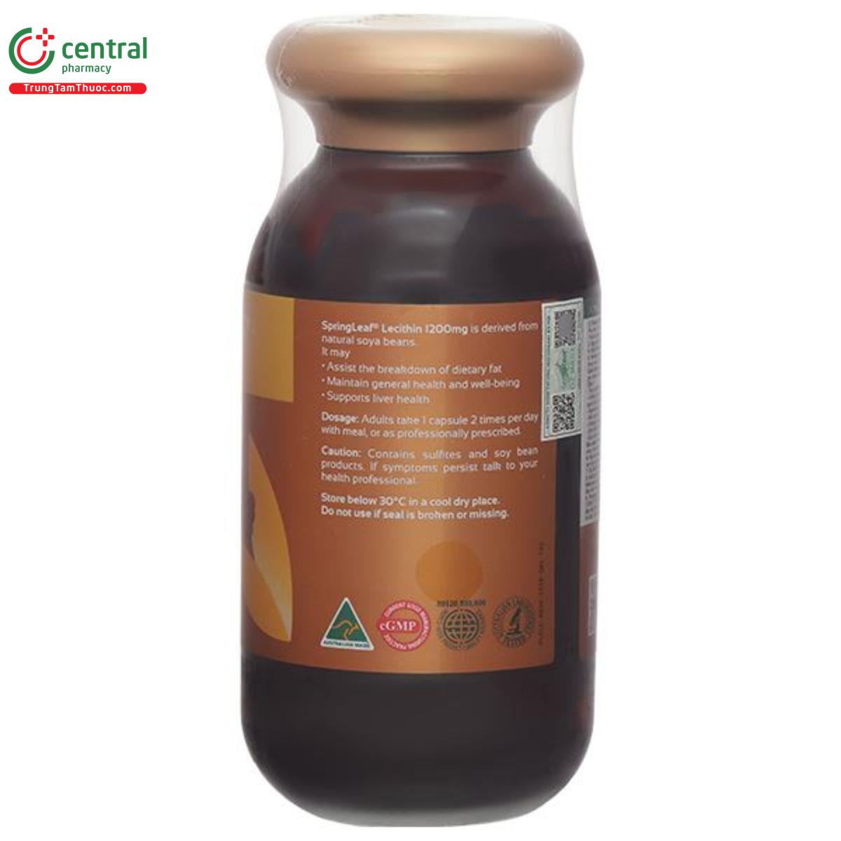 springleaf lecithin 1200mg R7842