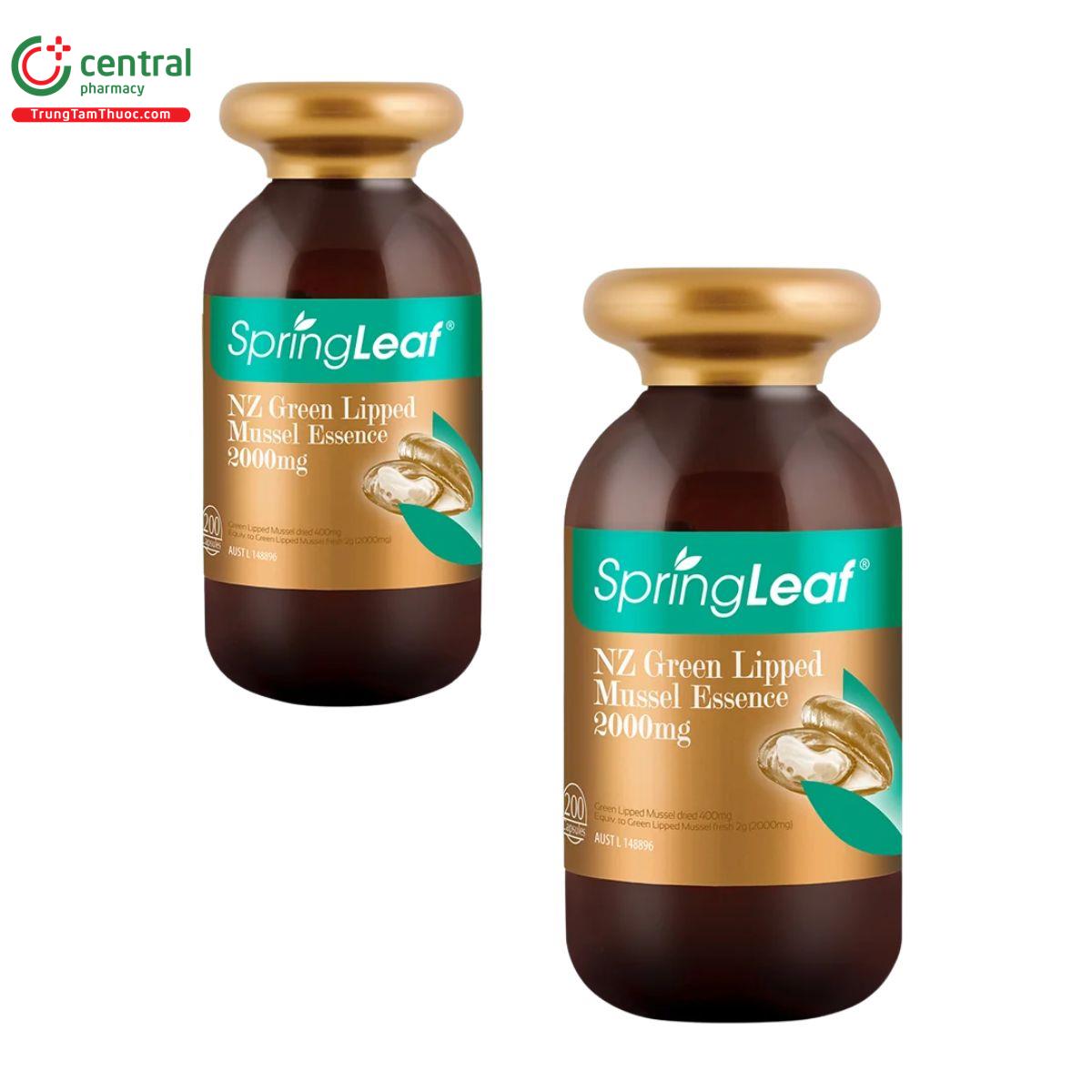 springleaf nz green lipped mussel essence 2000mg 2 N5552