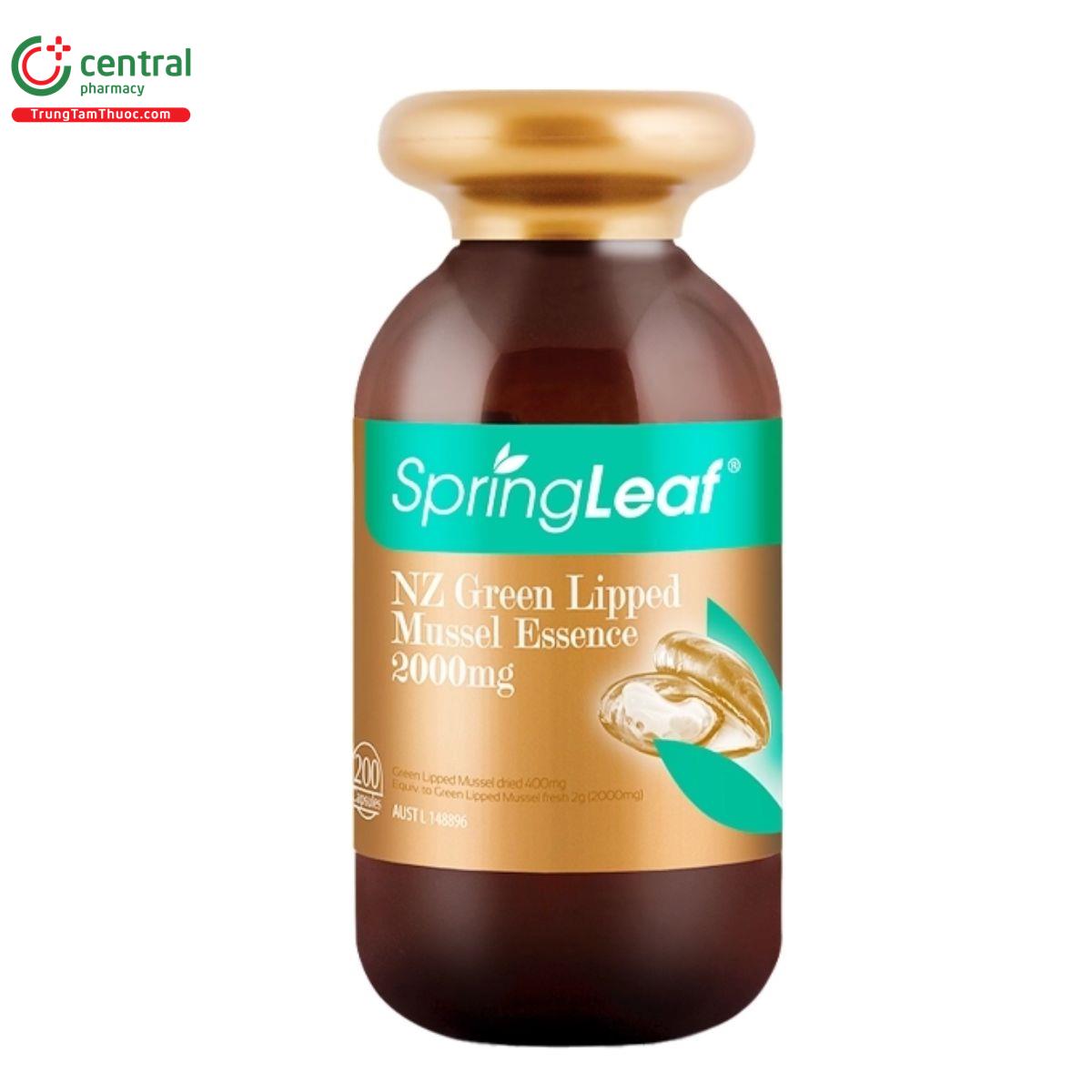 springleaf nz green lipped mussel essence 2000mg 3 U8280