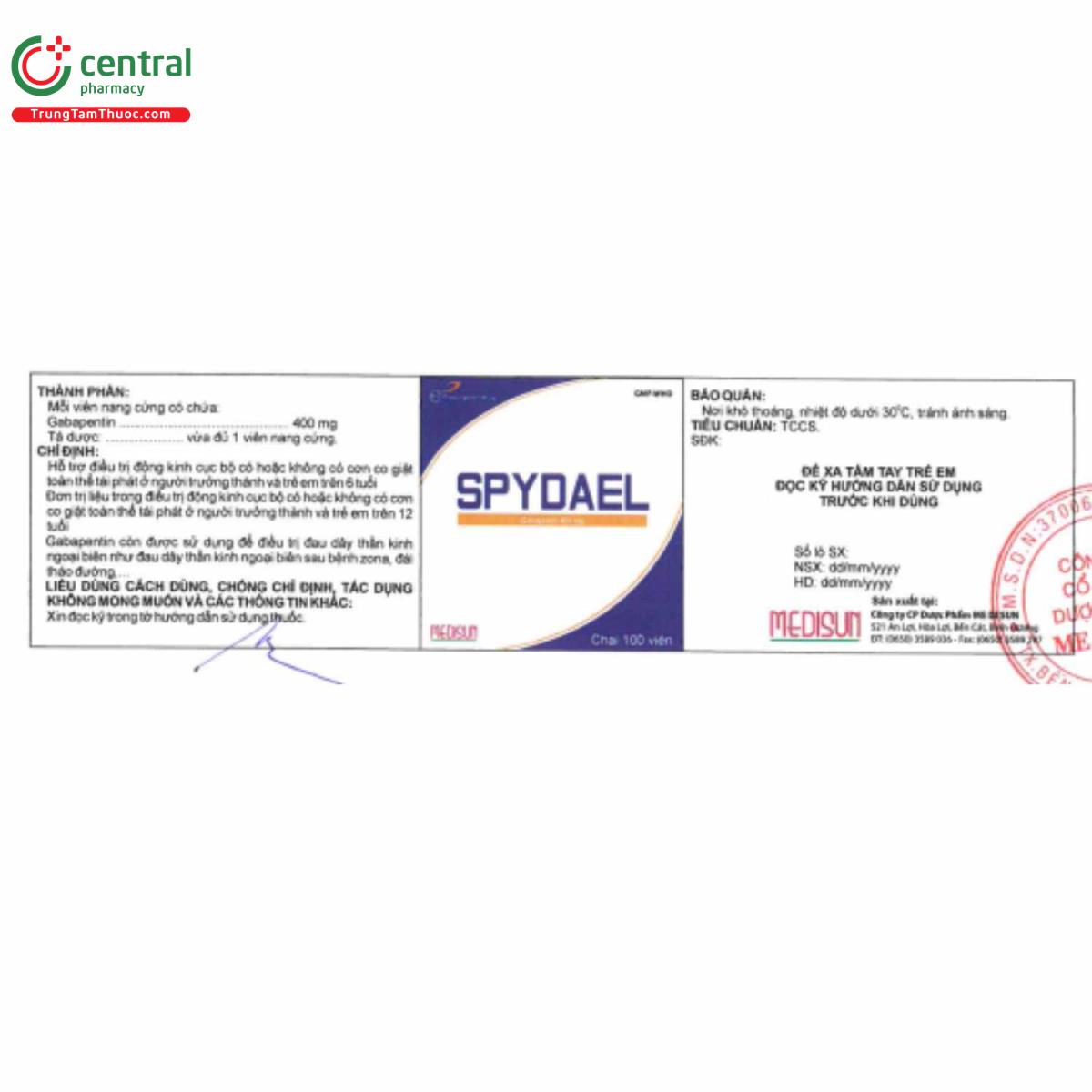 spydael 400mg 4 B0825 spydael 400mg 4 B0825