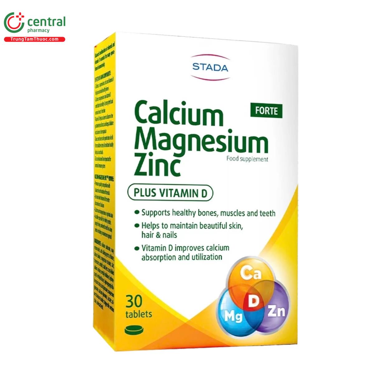 stada calcium magnesium zinc forte 3 U8545