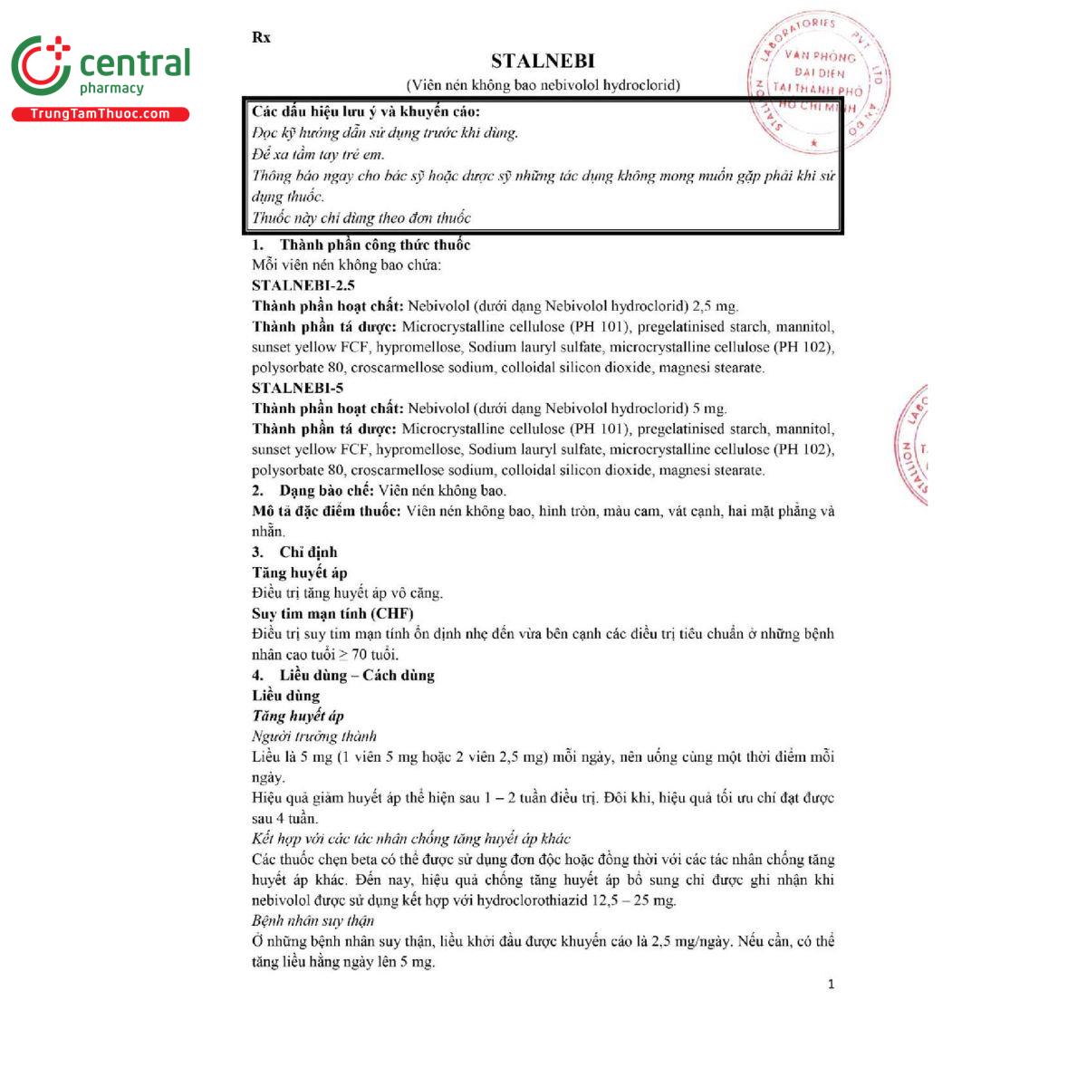 stalnebi 5mg 3 K4386