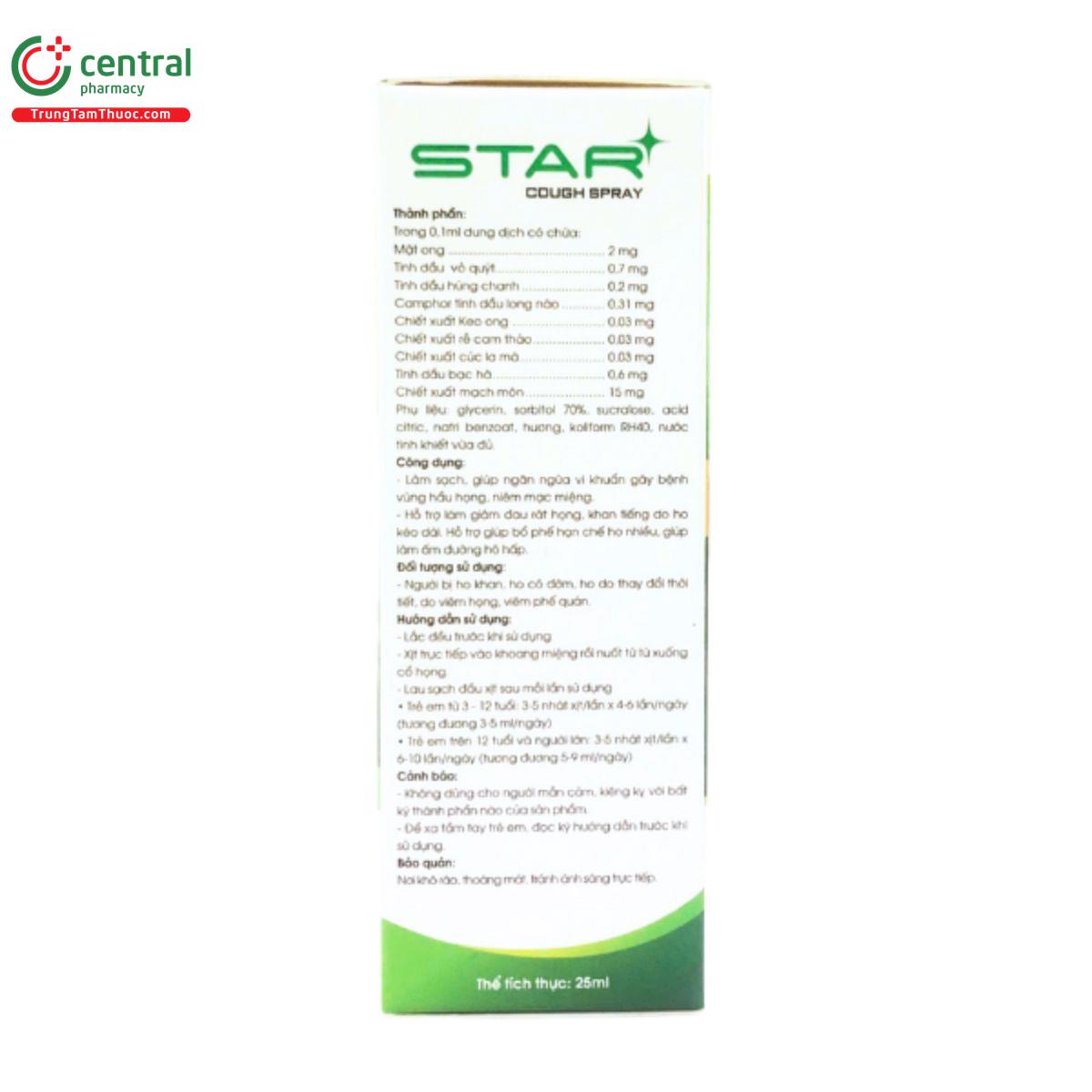 star cough spray 5 K4677 star cough spray 5 K4677