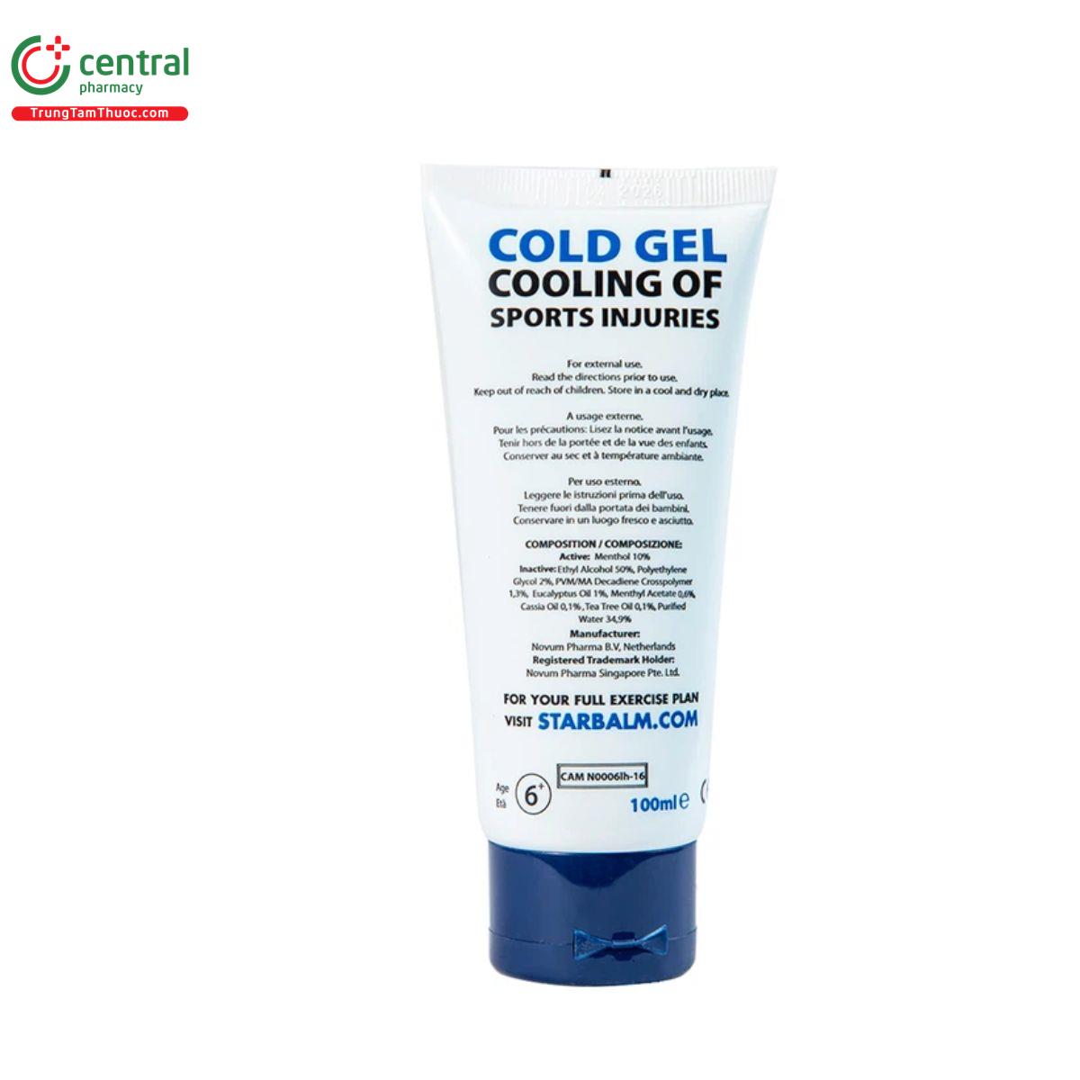 starbalm cold gel 9 N5818