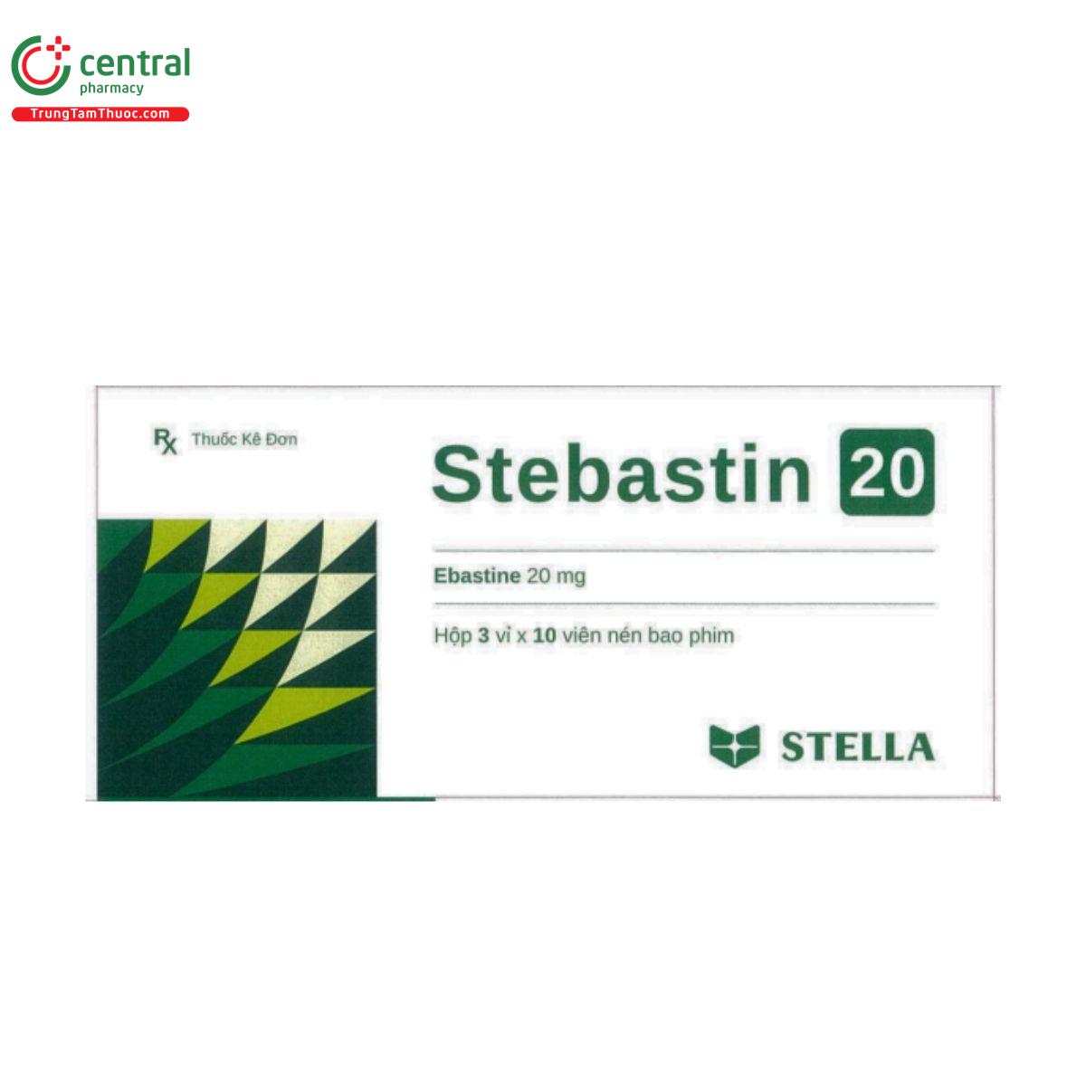 stebastin 20mg 2 C0131