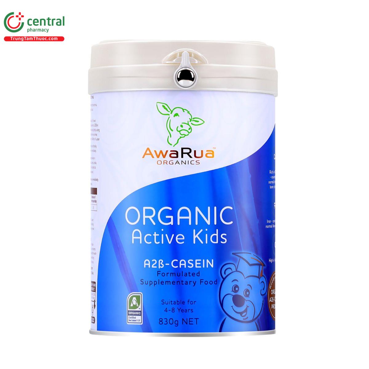 sua awarua organic active kids 830g 2 R7326