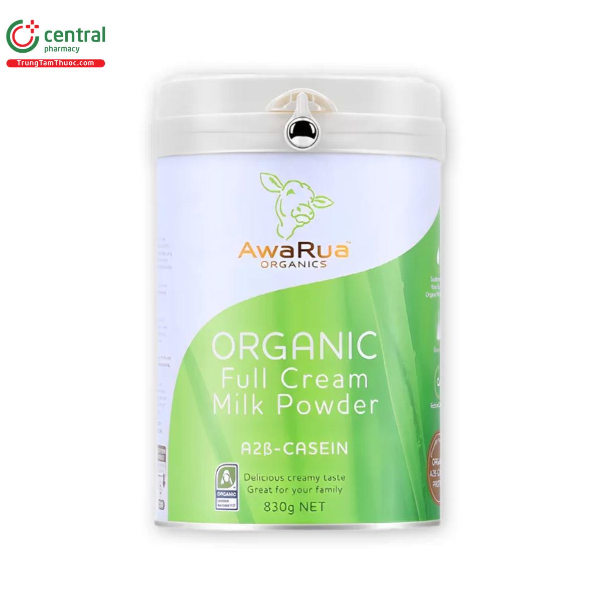 sua awarua orgnaic full cream milk powder 830g 2 U8266