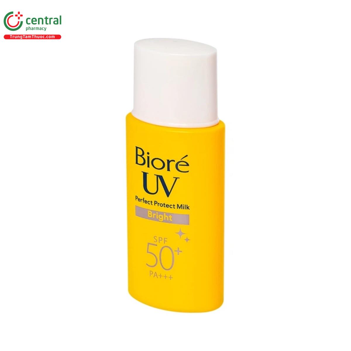 sua chong nang biore uv perfect protect milk bright spf 50 pa 25ml 7 U8288