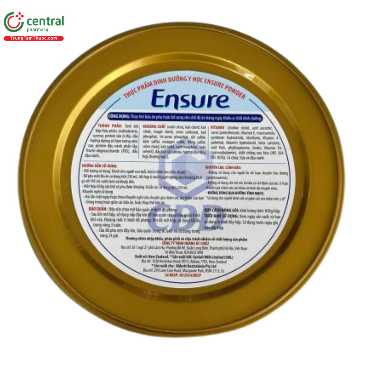 sua ensure uc vani 850g 4 P6518