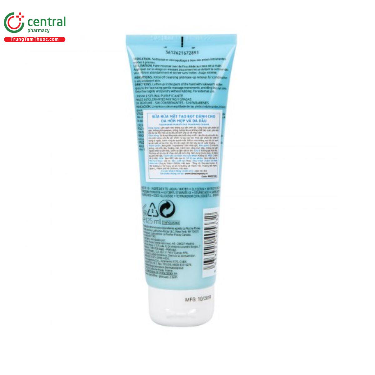 sua rua mat la roche posay toleriane foaming cream 2 N5435