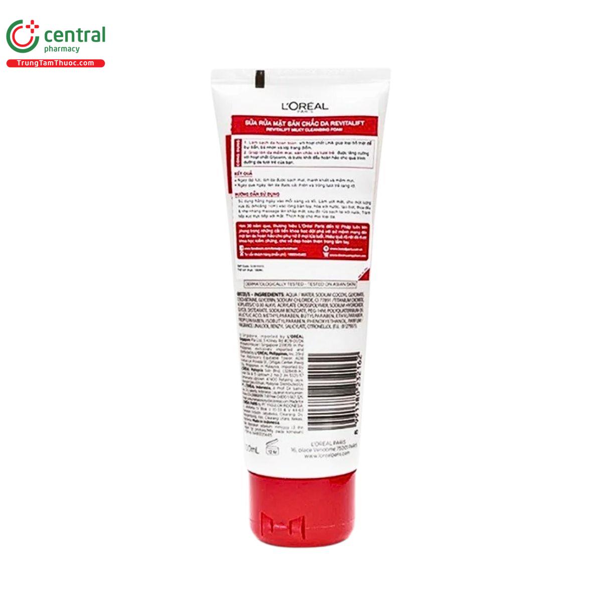 sua rua mat loreal revitalift milky cleansing foam 2 F2147