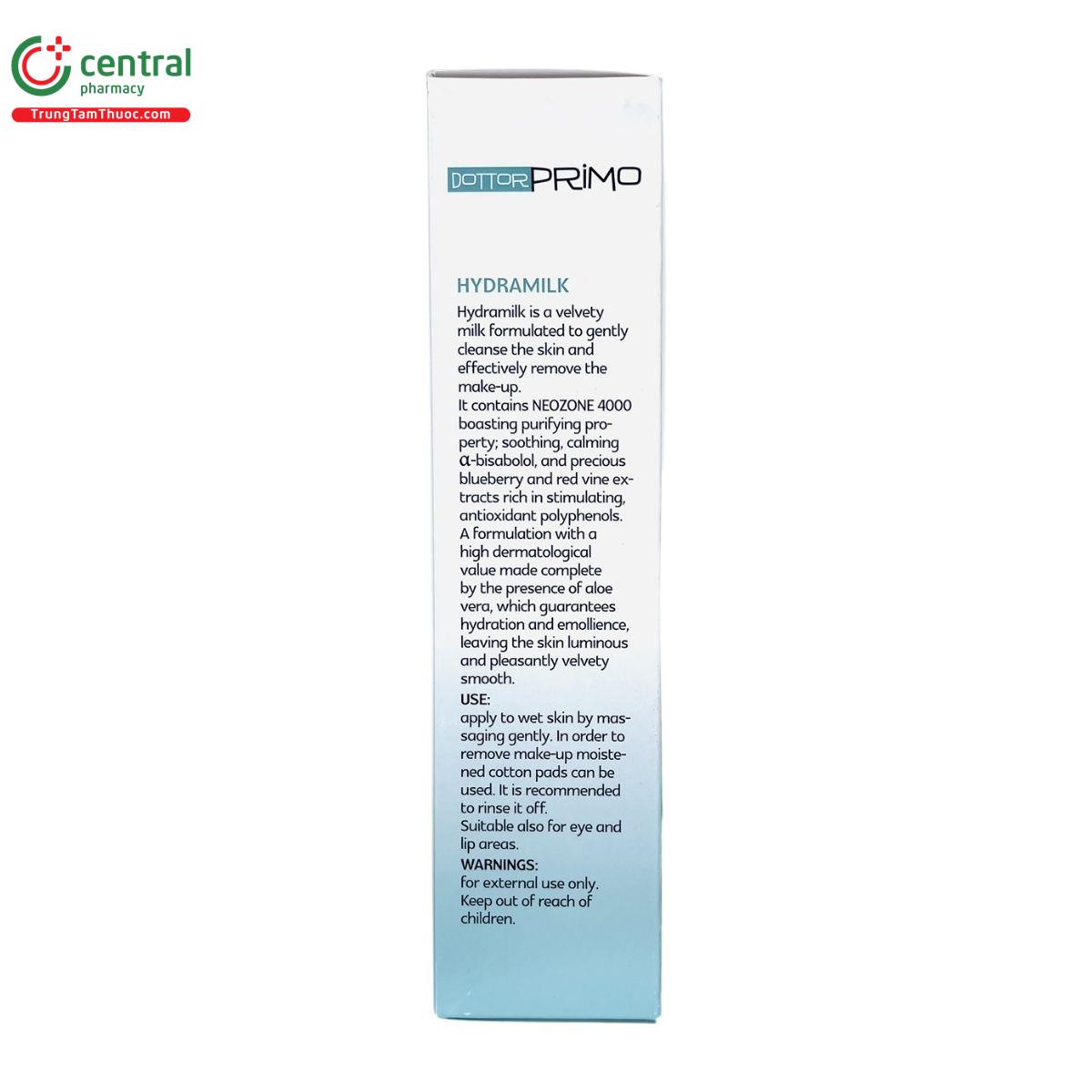 sua rua mat tay trang dottorprimo hydramilk 6 C1754