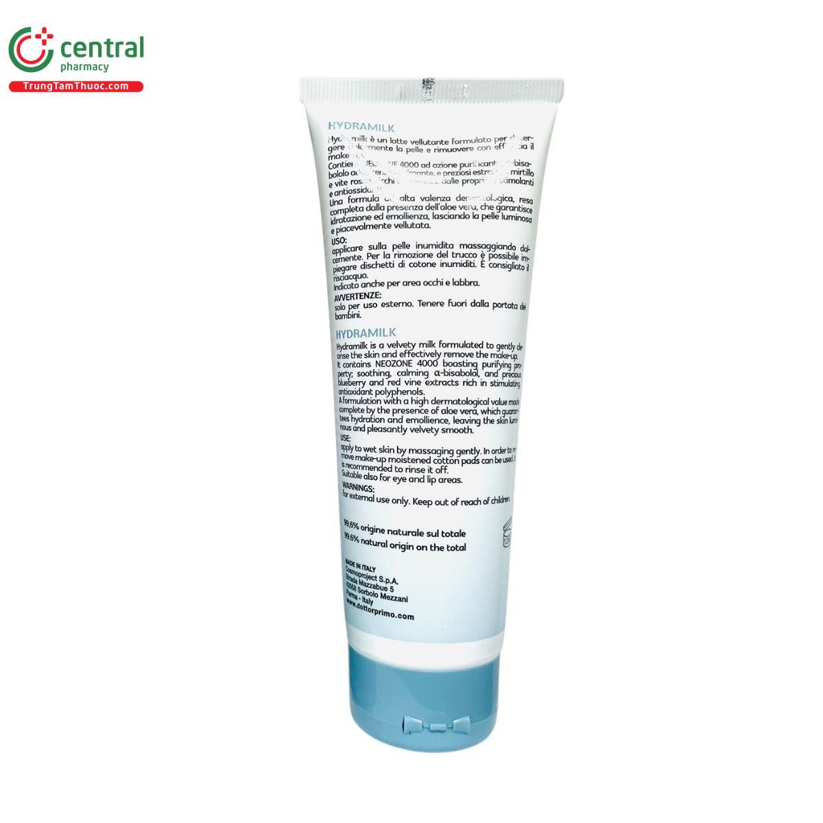 sua rua mat tay trang dottorprimo hydramilk 9 M5467