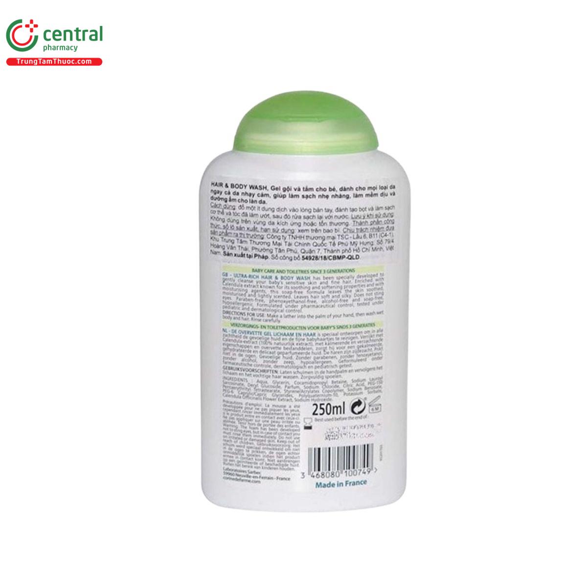 sua tam corine de farme baby hair body wash 4 V8066