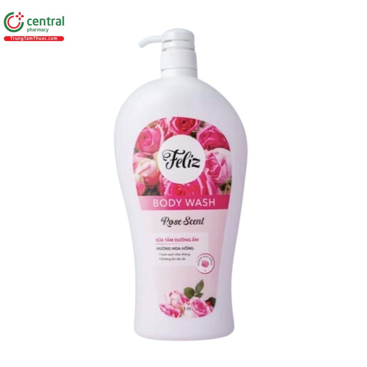 sua tam feliz body wash rose scent 1 D1238