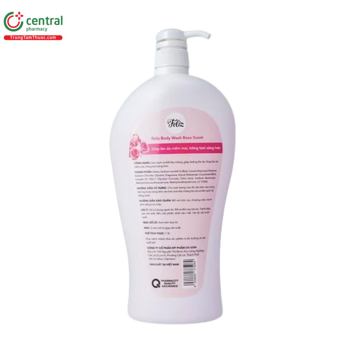 sua tam feliz body wash rose scent 2 O5032