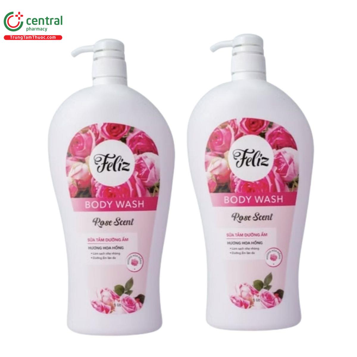 sua tam feliz body wash rose scent 3 C1326