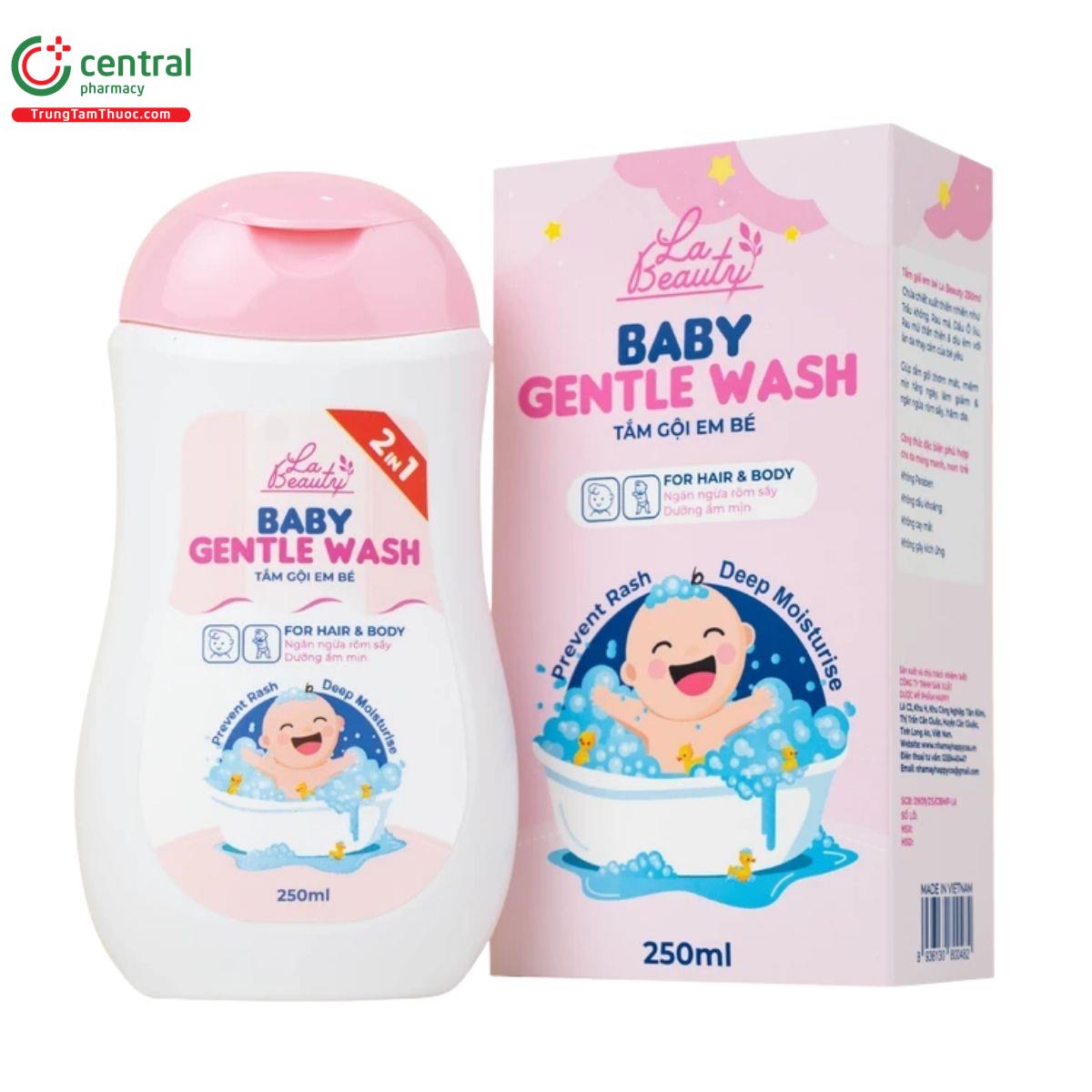 sua tam goi em be baby gentle wash 250ml la beauty 1 K4601 sua tam goi em be baby gentle wash 250ml la beauty 1 K4601