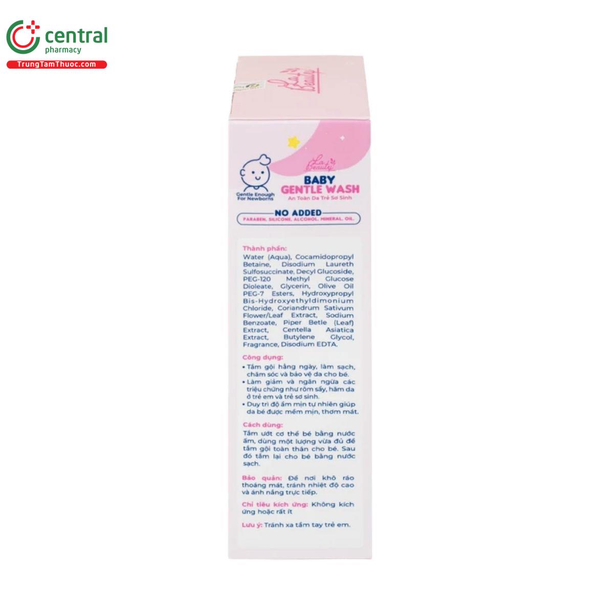 sua tam goi em be baby gentle wash 250ml la beauty 4 U8502 sua tam goi em be baby gentle wash 250ml la beauty 4 U8502