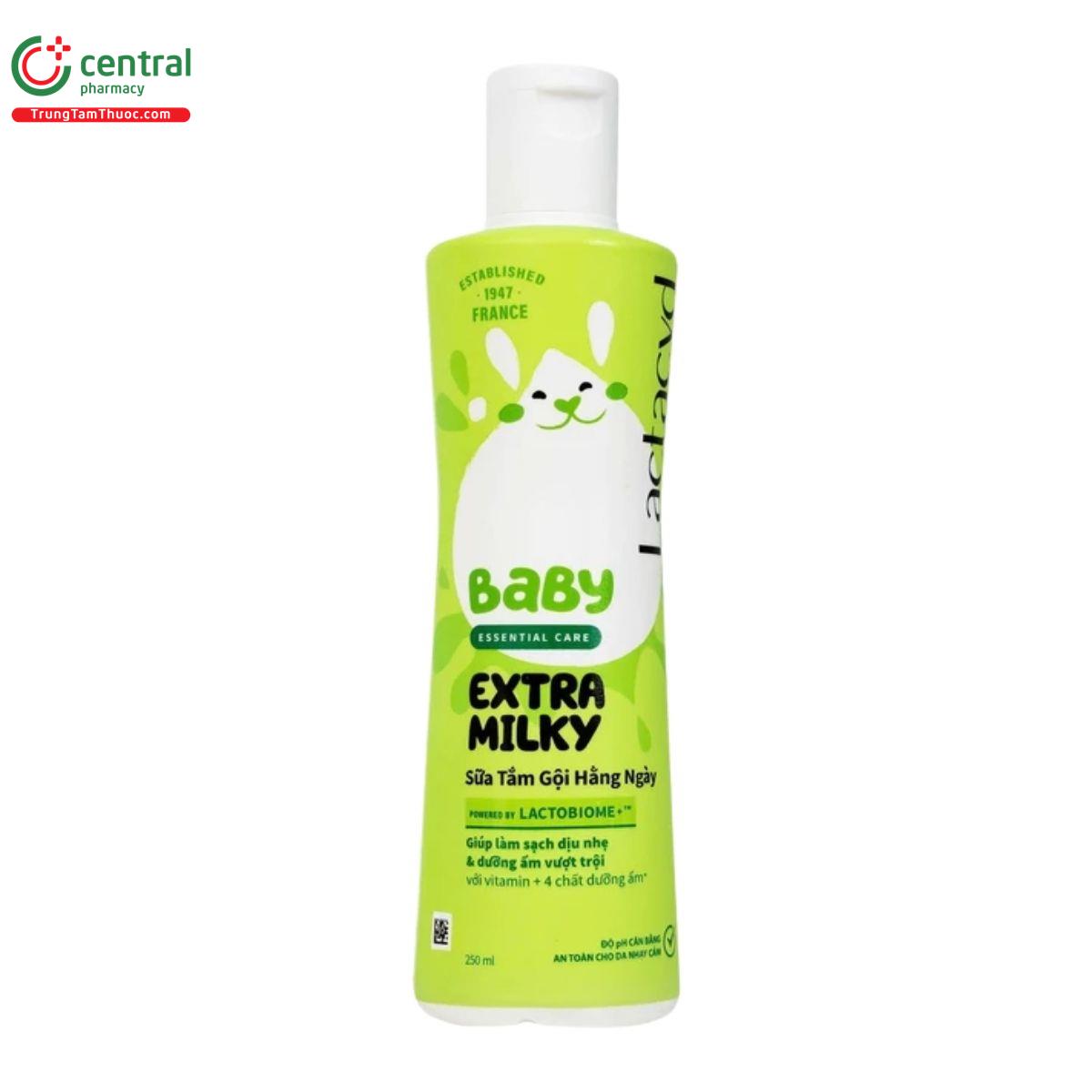 sua tam goi lactacyd baby extra milky 250ml 1 V8851