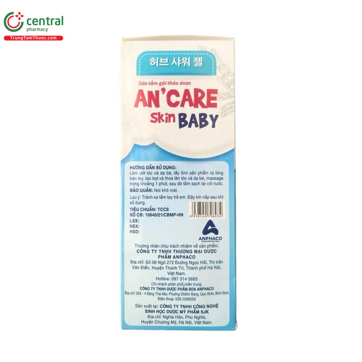 sua tam goi thao duoc an care skin baby 4 R7672