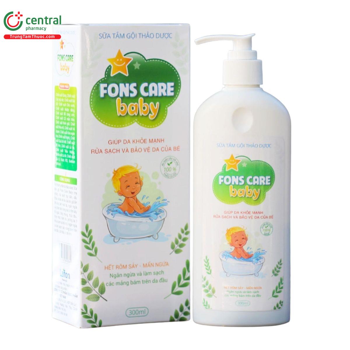 sua tam goi thao duoc fons care baby 1 J3457