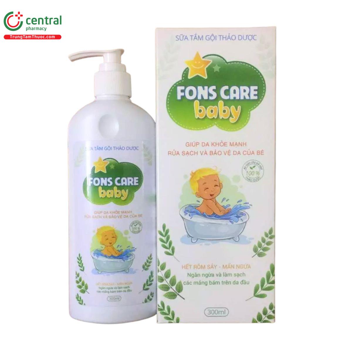 sua tam goi thao duoc fons care baby 3 J4360