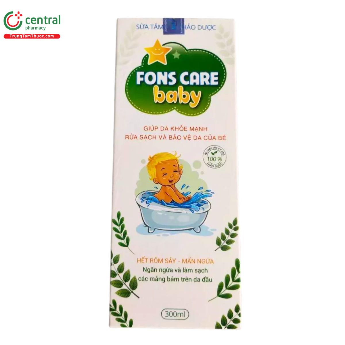 sua tam goi thao duoc fons care baby 5 S7086