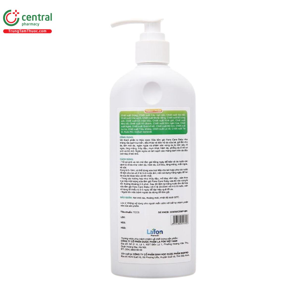 sua tam goi thao duoc fons care baby 8 I3105