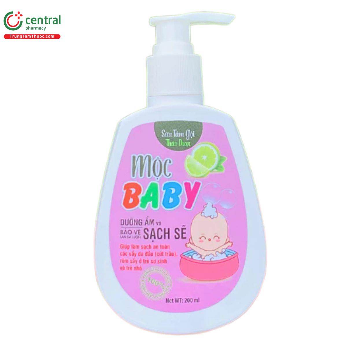 sua tam goi thao duoc moc baby 200ml 2 C1171