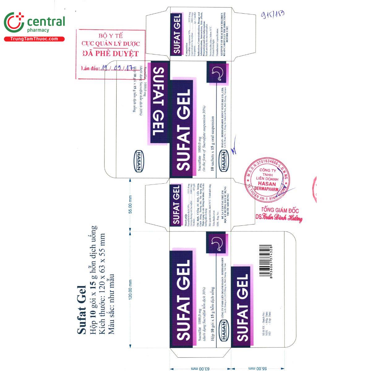 sufat gel 5 M5026 sufat gel 5 M5026