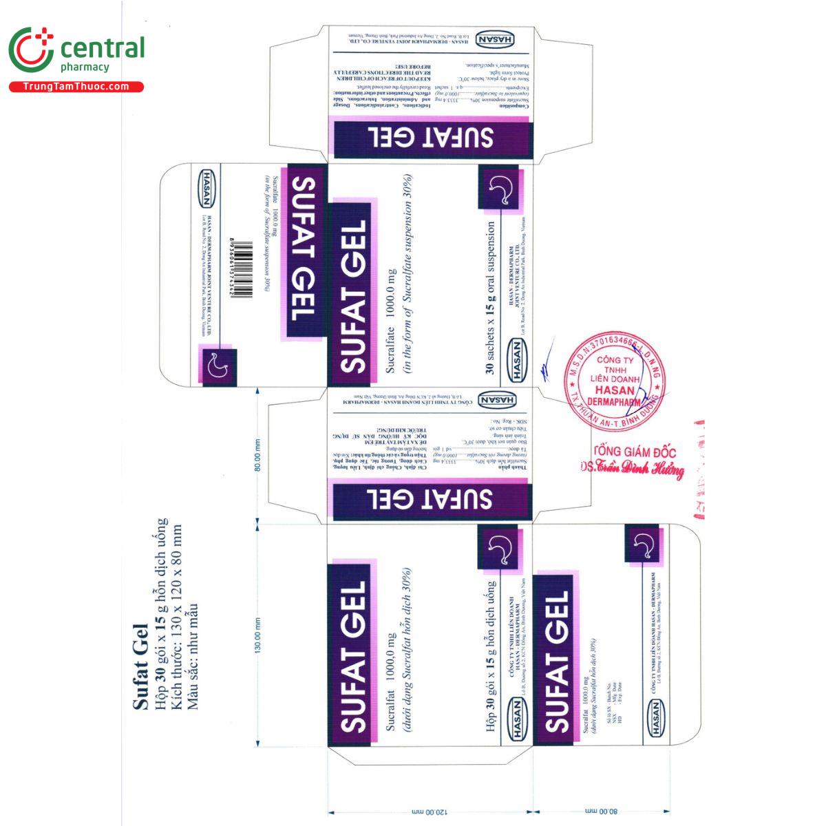 sufat gel 6 G2370 sufat gel 6 G2370