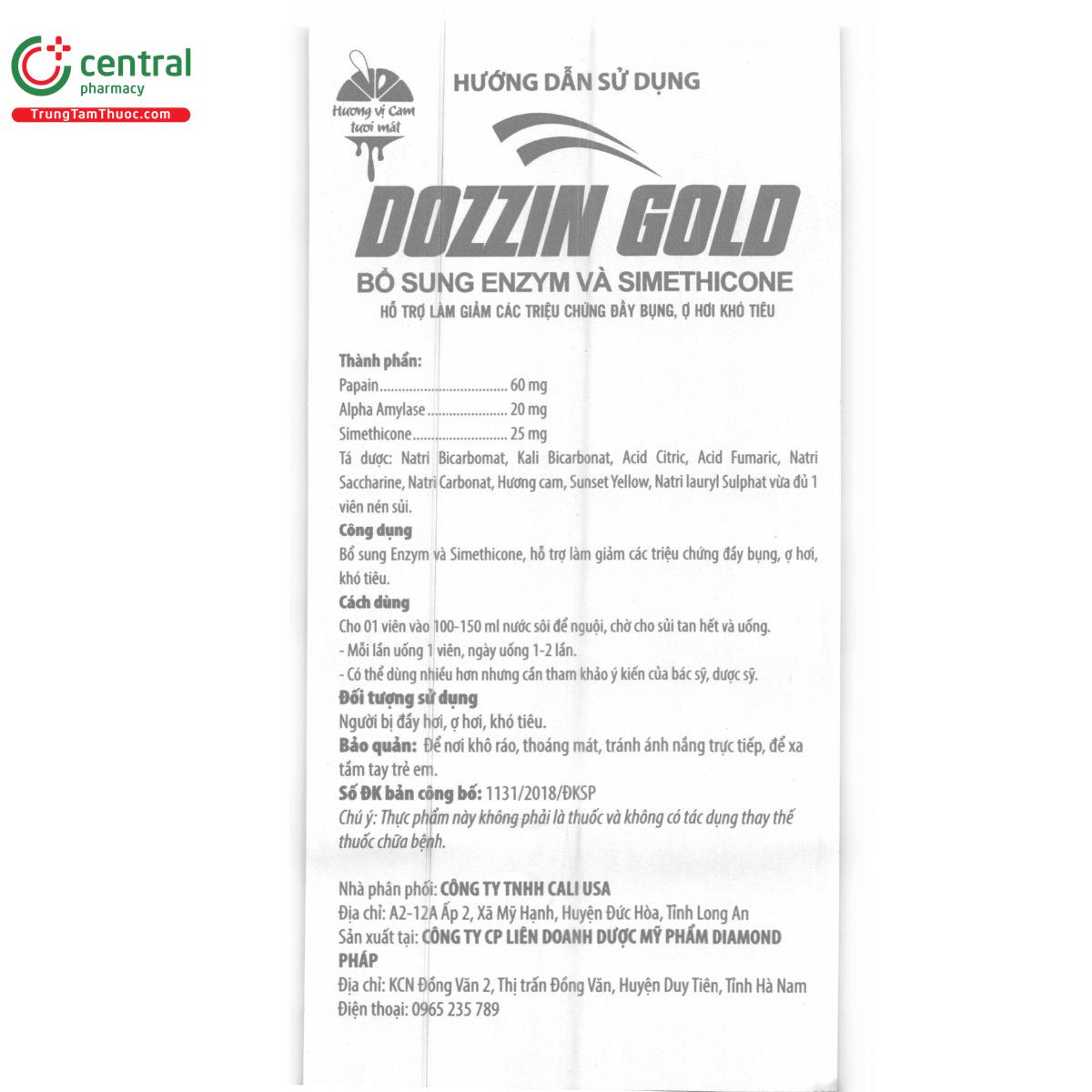 sui dozzin gold 6 D1853