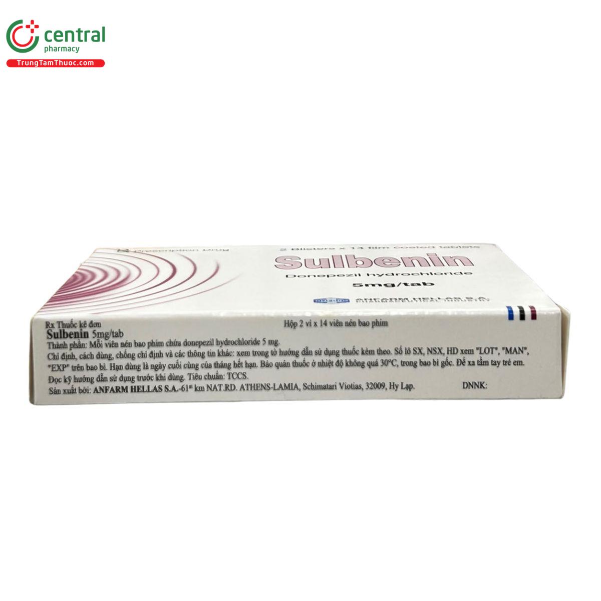 sulbenin 5mg 5 A0481