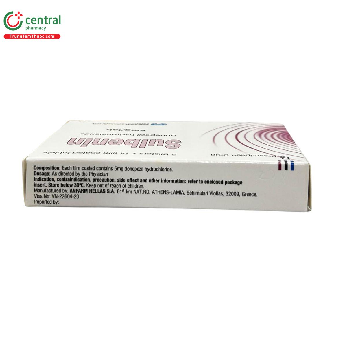 sulbenin 5mg 6 P6754