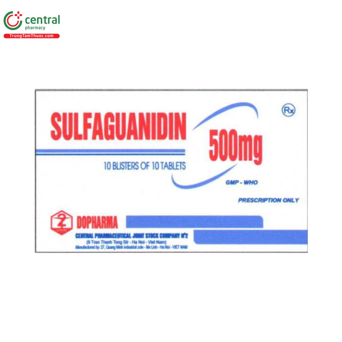 sulfaguanidin 500mg 2 B0318 sulfaguanidin 500mg 2 B0318