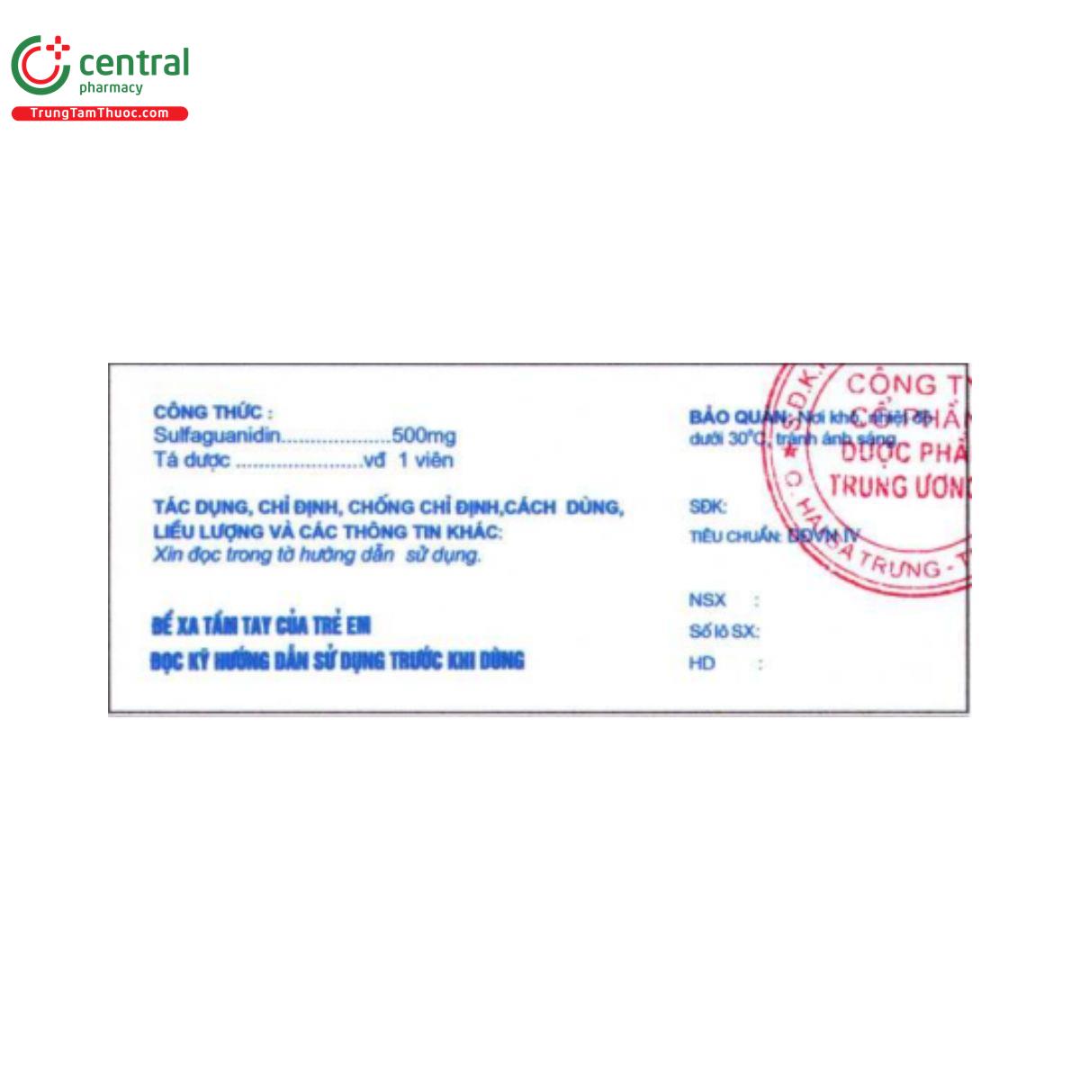 sulfaguanidin 500mg 3 L4603 sulfaguanidin 500mg 3 L4603