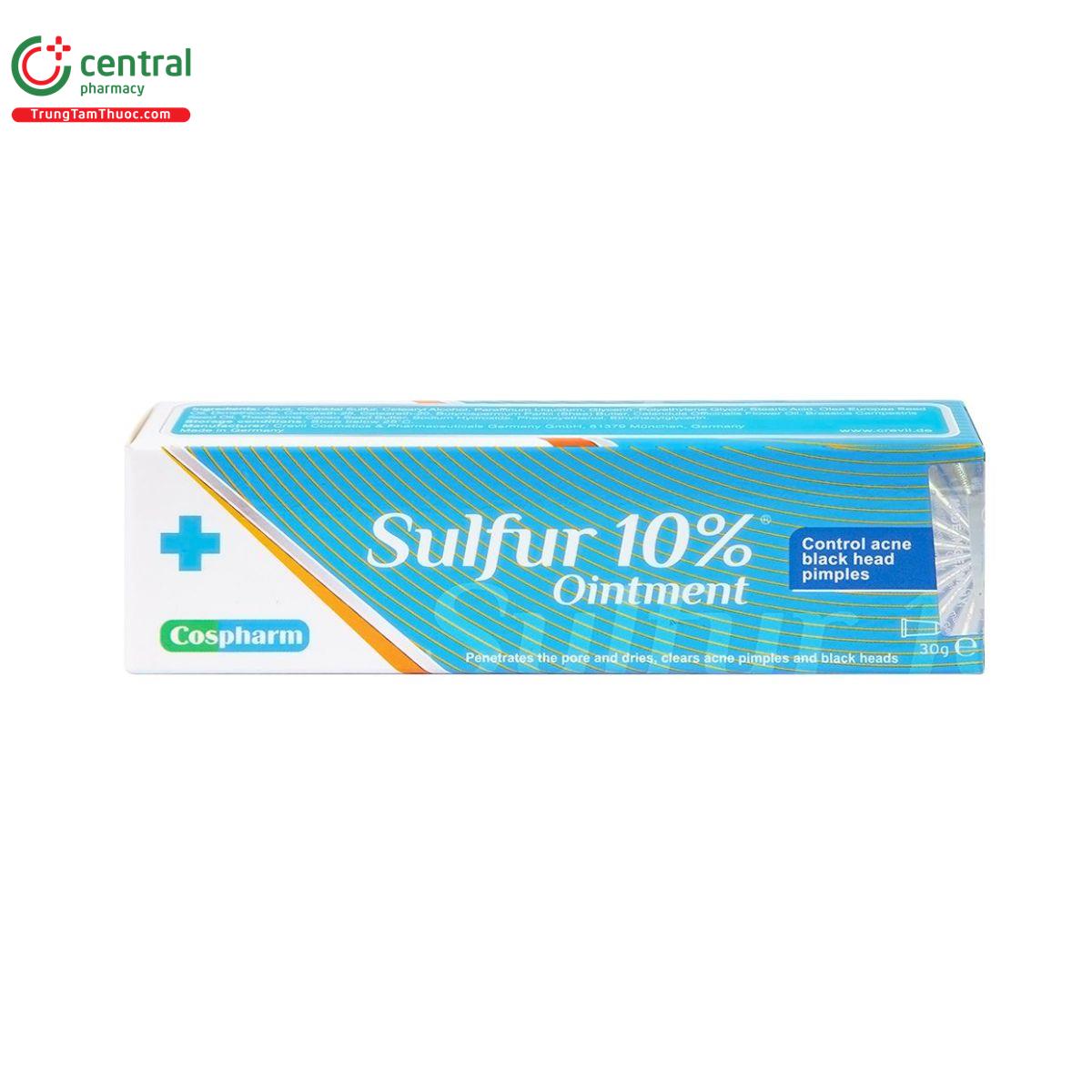 sulfur 10 ointment cospharm 3 M5131