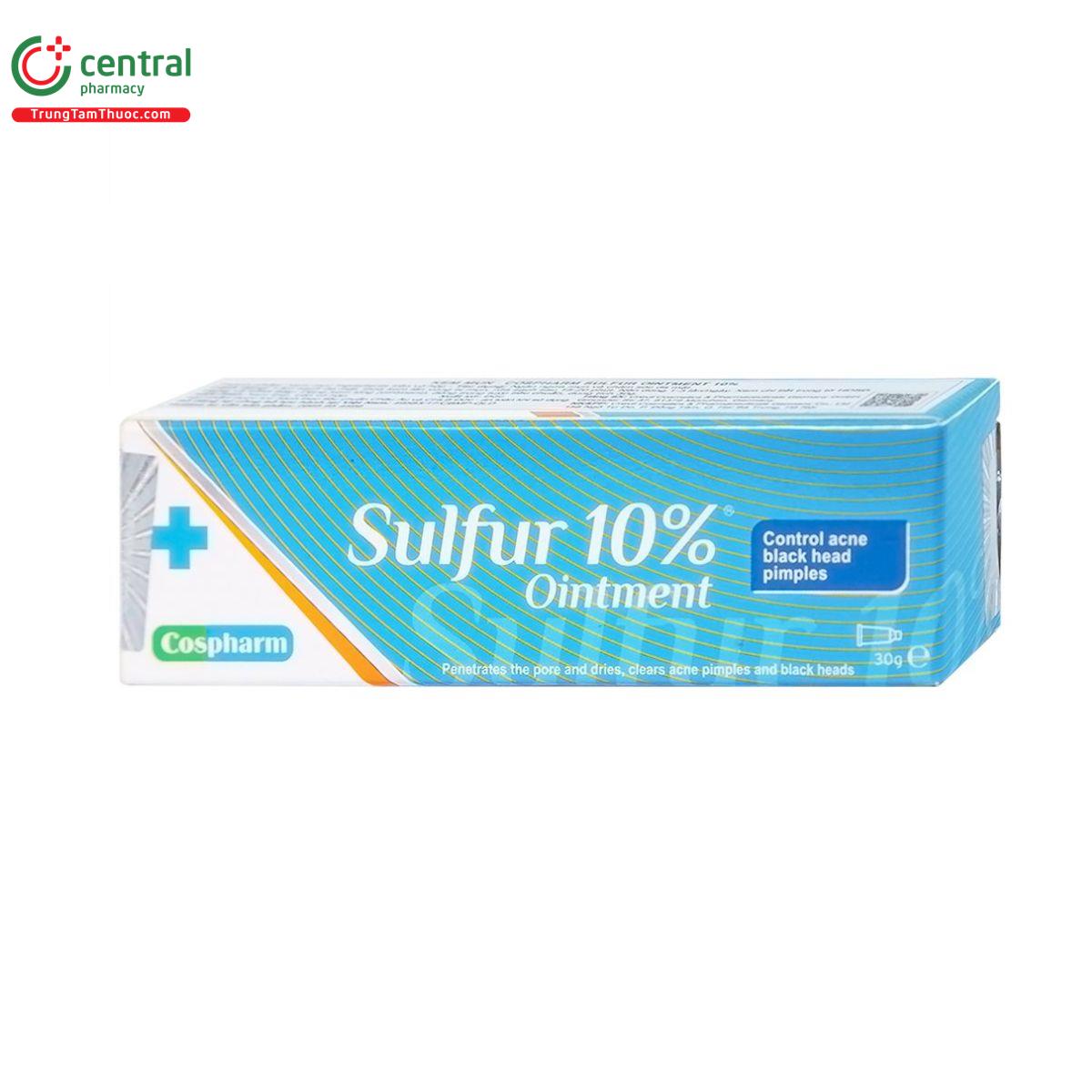 sulfur 10 ointment cospharm 4 V8347