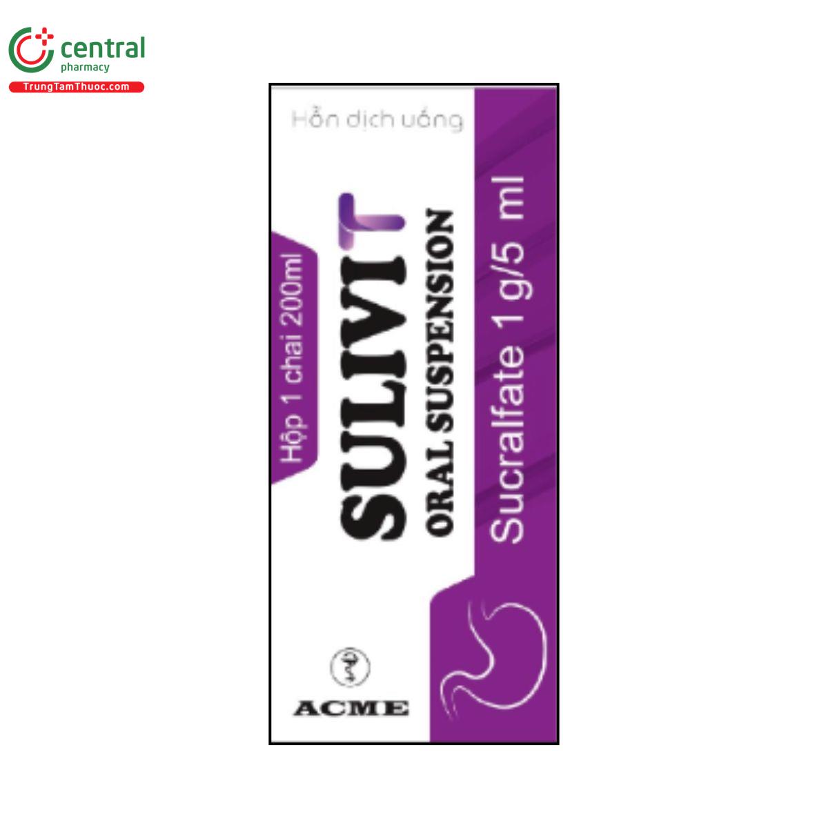 sulivit oral suspension 2 H2731