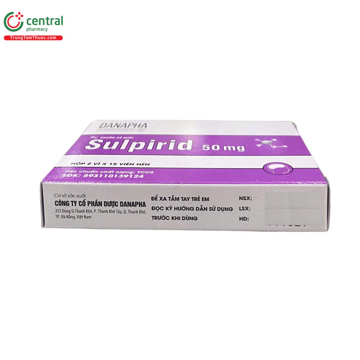 sulpirid 50mg danapha 7 I3025