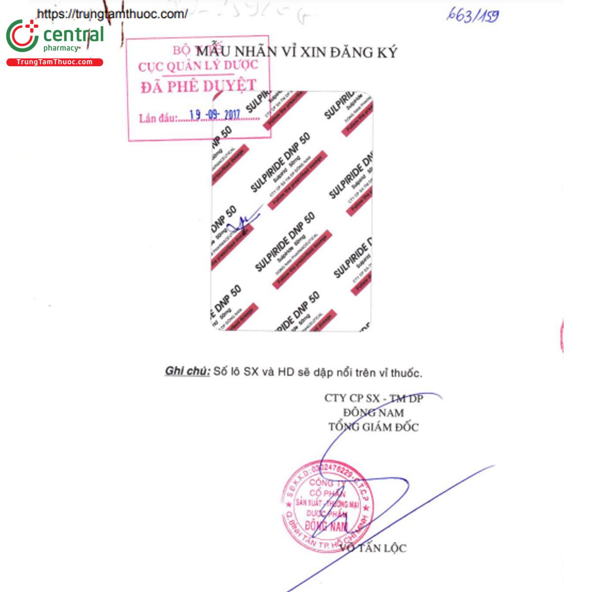 sulpiride dnp 50mg 3 G2732