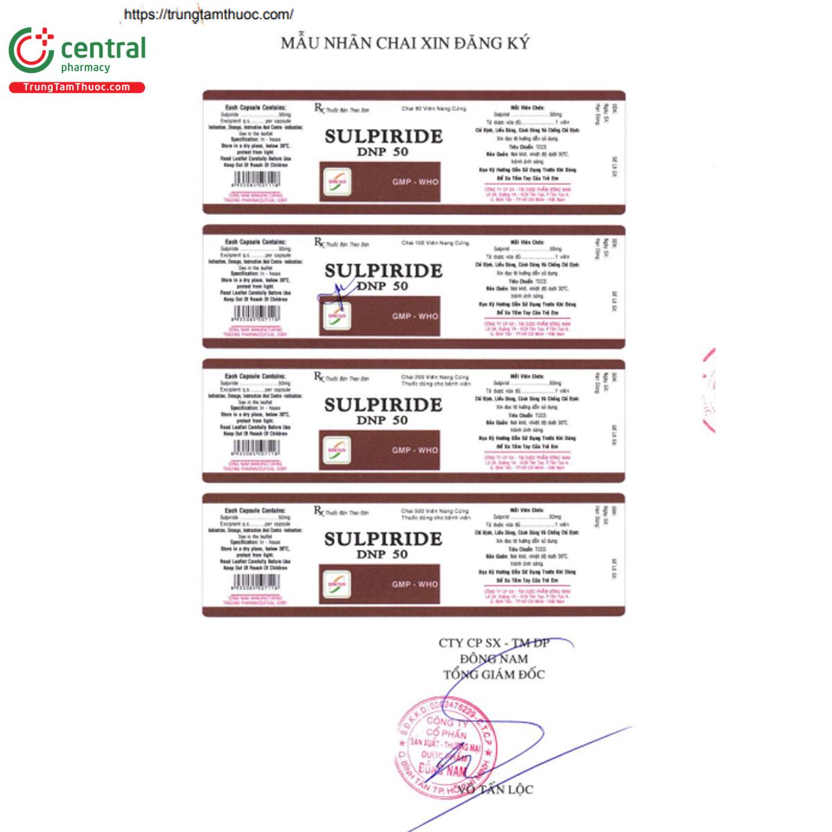sulpiride dnp 50mg 4 F2720