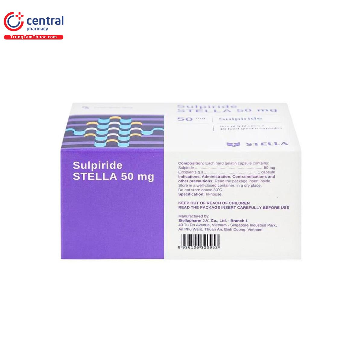 Sulpiride STELLA 50mg