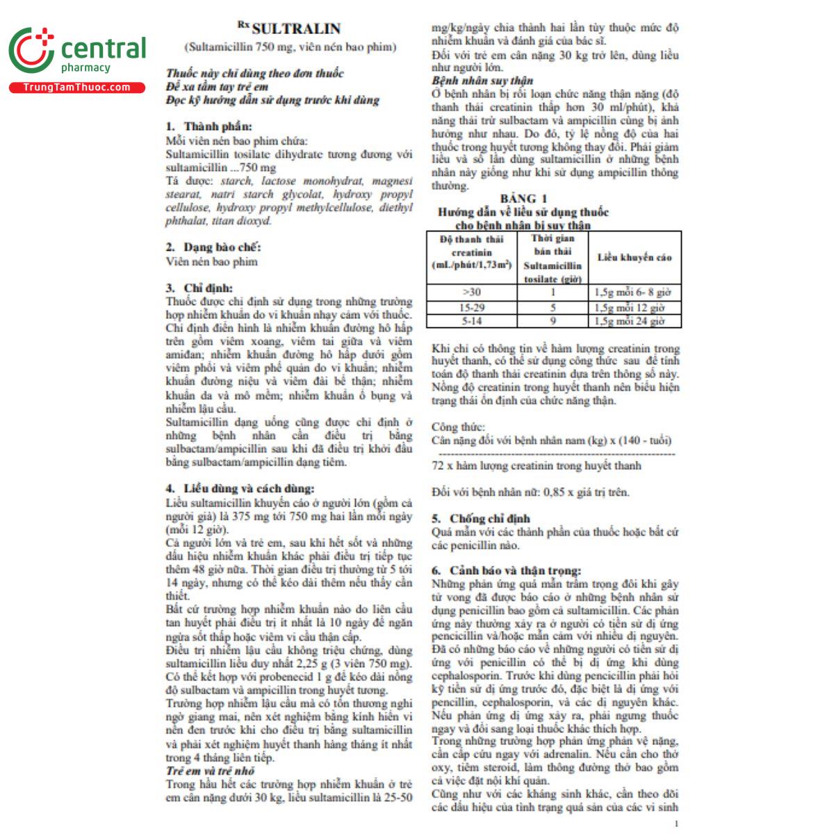 sultralin 750mg 3 N5716 sultralin 750mg 3 N5716