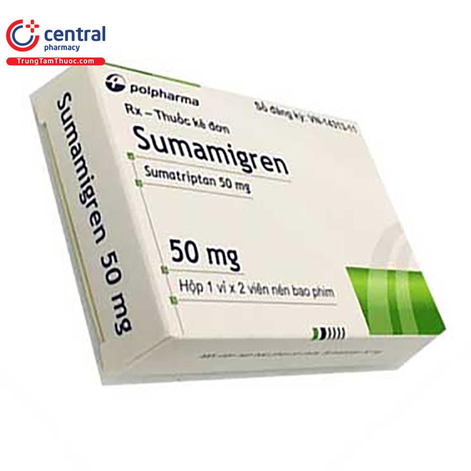 sumamigren 50mg 3 v8766 G2577