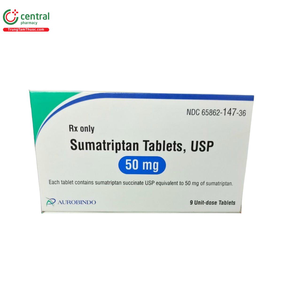 sumatriptan tablets usp 50mg aurobindo 3 L4315