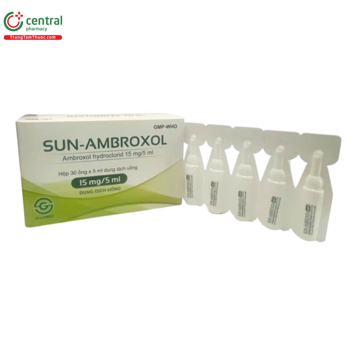 sun ambroxol 15mg 5ml I3247