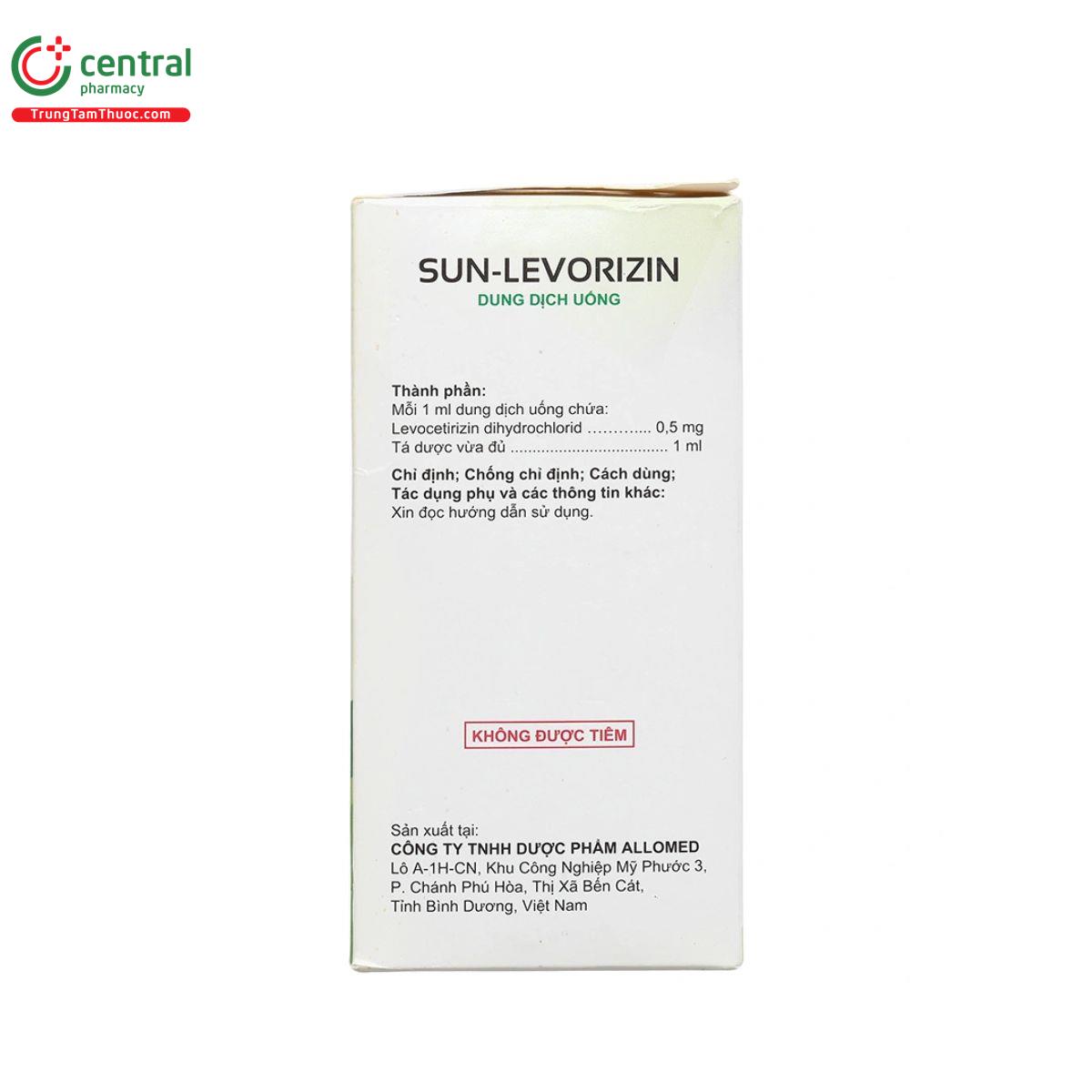 sun levorizin 0 5mg ml 5 H2427 sun levorizin 0 5mg ml 5 H2427